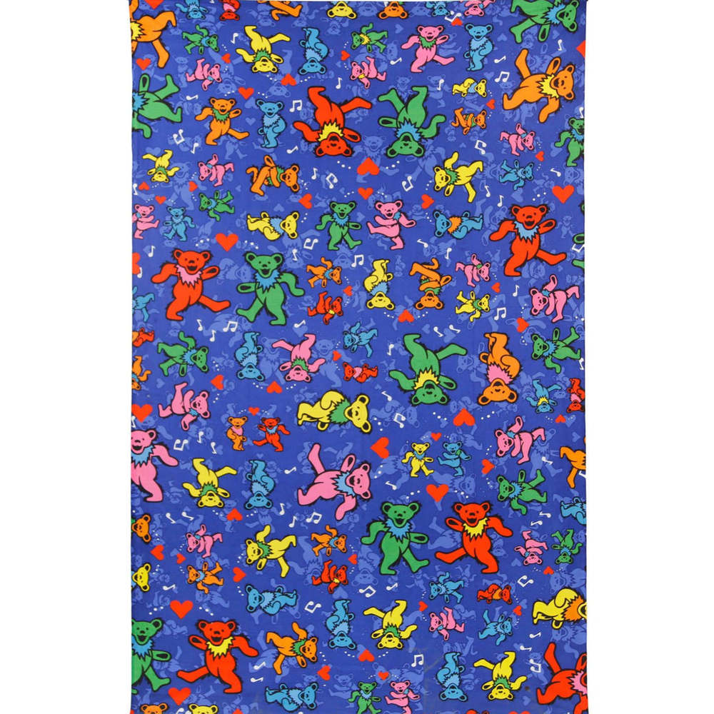 3D Grateful Dead Jam Bears Tapestry 60x90" by Sunshine Joy